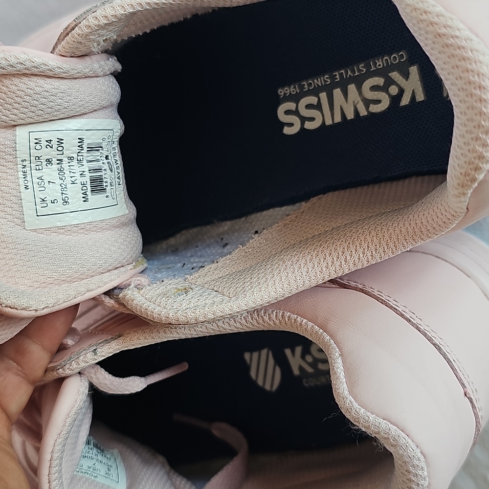 K-Swiss Light Pink Women's Sneakers - Picture 3 of 7
